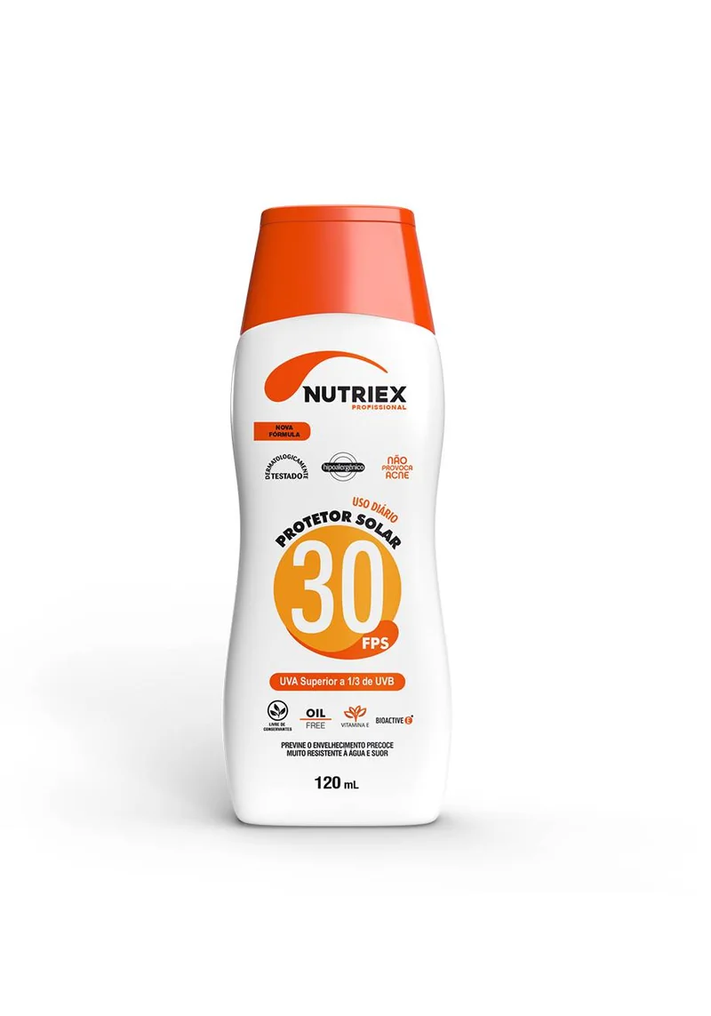 PROTETOR SOLAR FPS 30 CORPORAL 120 ML NUTRIEX PROFISSIONAL